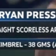 Illustration for article titled Ryan Pressly Seals MLB Record For Scoreless Appearances With Athletic Diving Throw